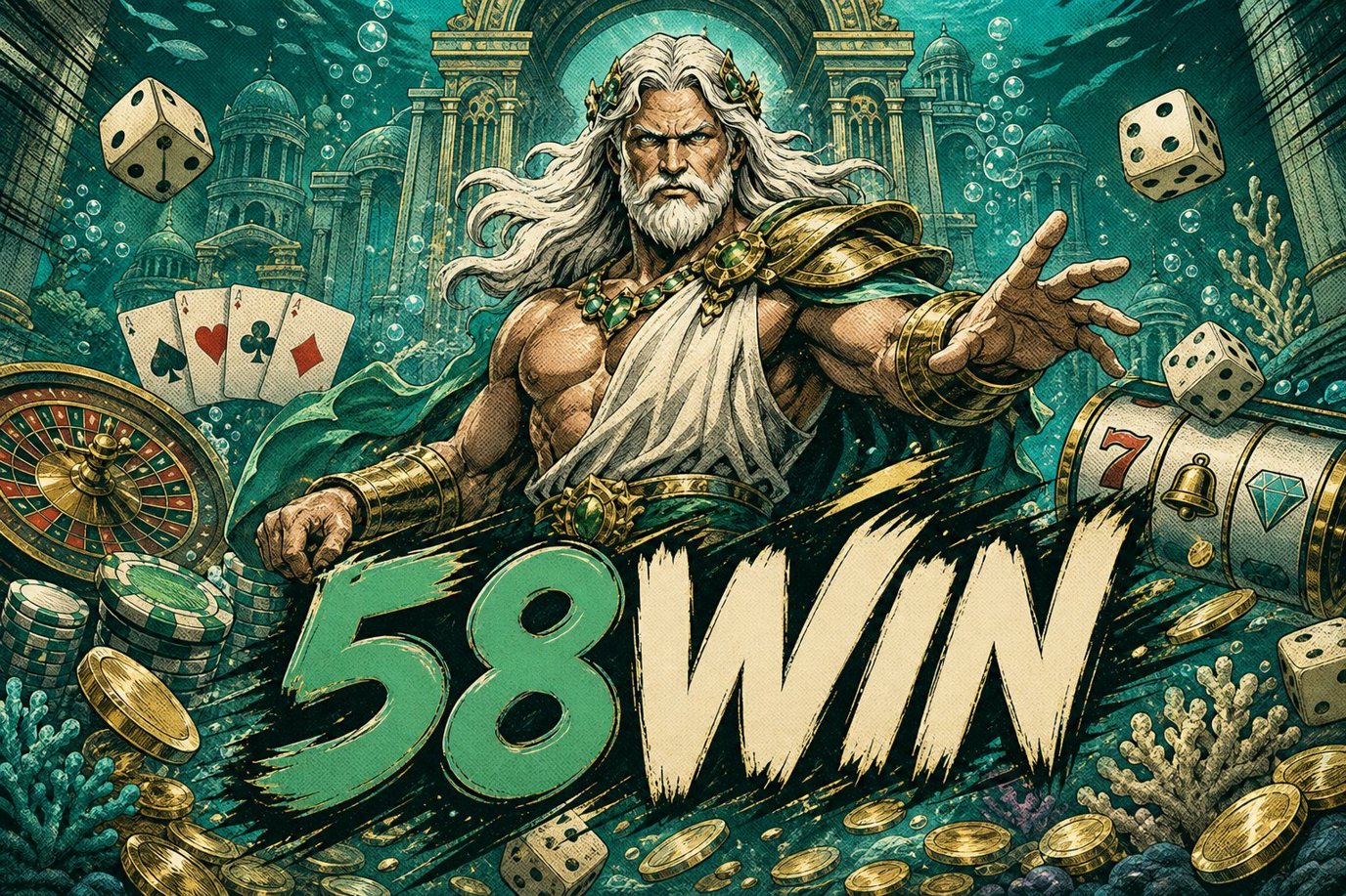 Màn hình đăng ký tài khoản 58WIN với các trường thông tin cần điền